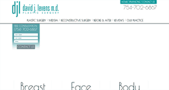 Desktop Screenshot of drlevens.com